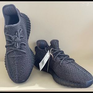 adidas Mens Yeezy Boost 350 V2 Reflective FU9007 Black - Static - Size 10